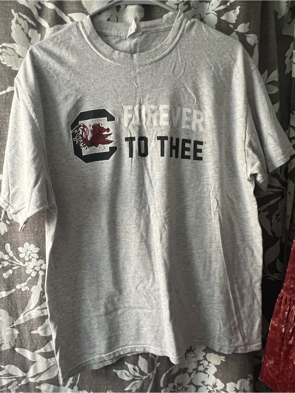 Gray 'Forever To Thee' Tee